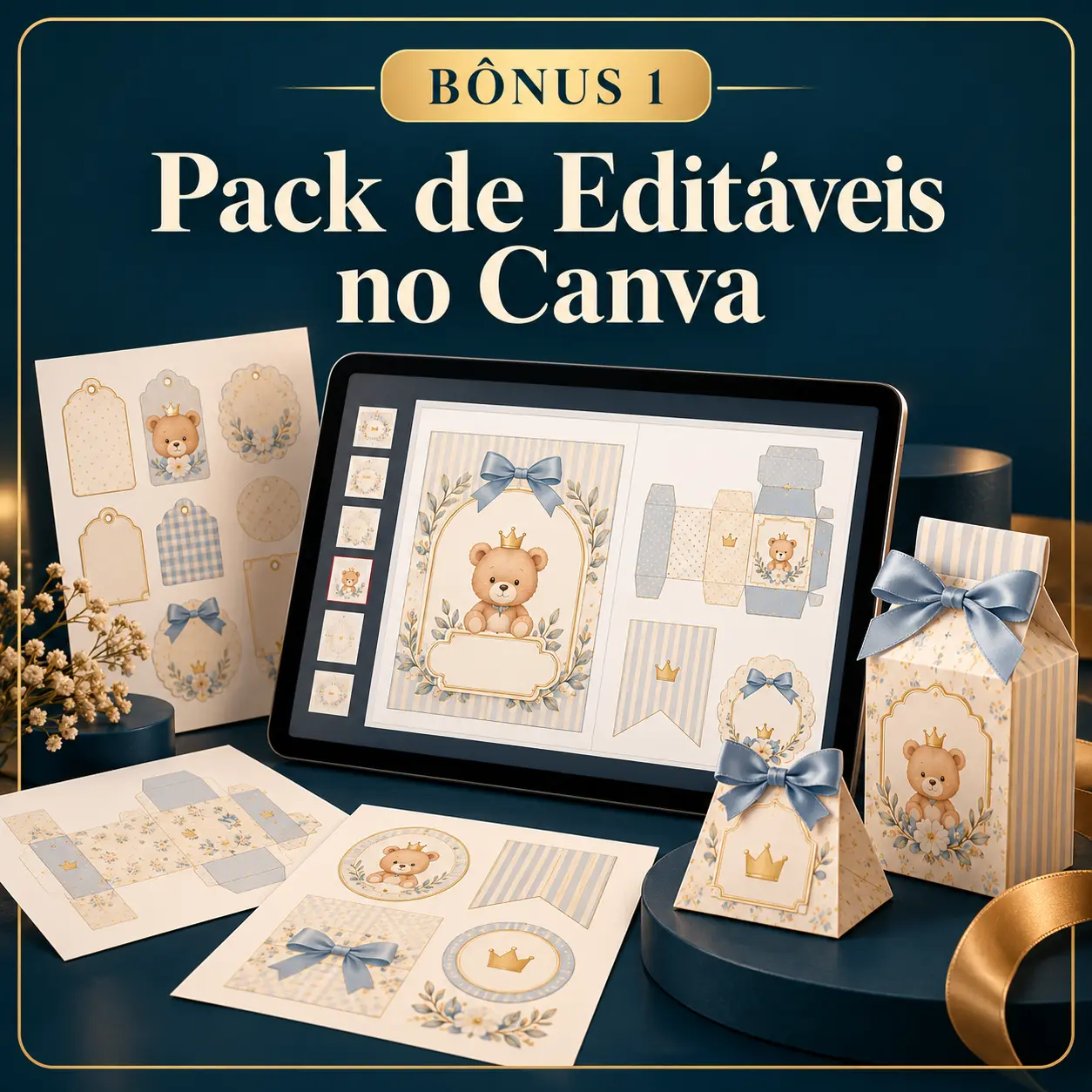 Bônus 1: Pack de Editáveis no Canva