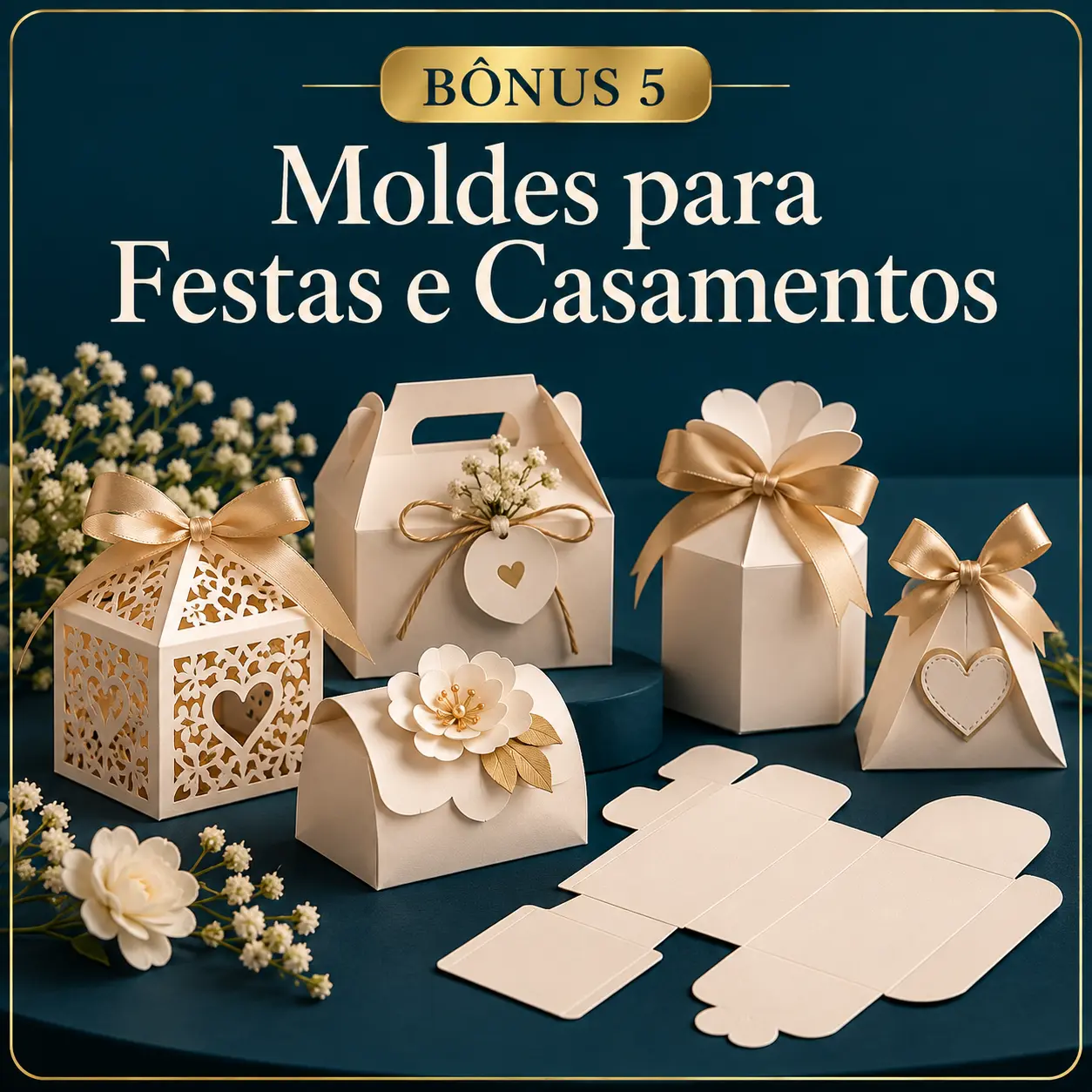 Bônus 5: Moldes para Festas e Casamentos